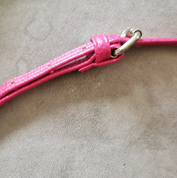 Nanette Lepore Pink Crossbody Bag with Luxurious Texture - Picture 4 of 8